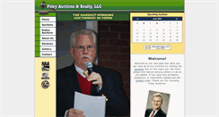 Desktop Screenshot of foleyauctions.com